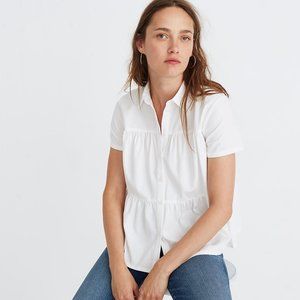 Madewell Seamed Button-Down Shirt